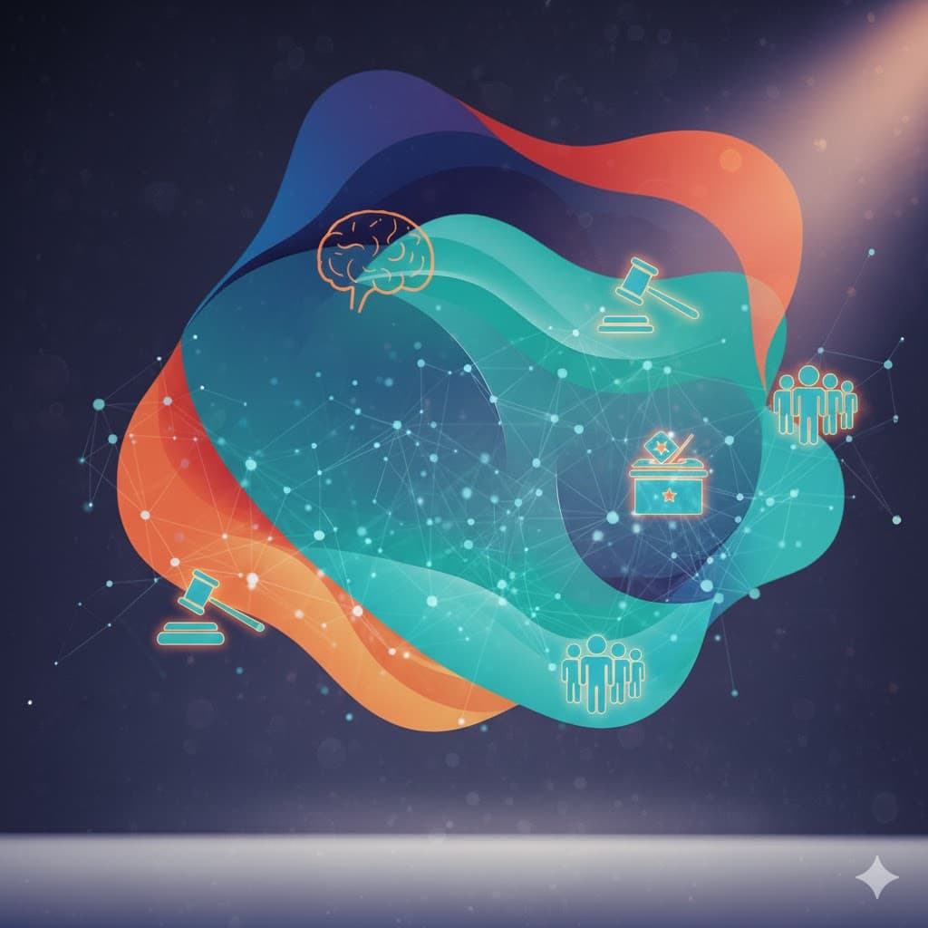 Human society and political research visualization